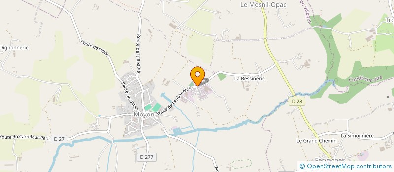 localisation de l'entreprise LOUPBAT  MOYON VILLAGES