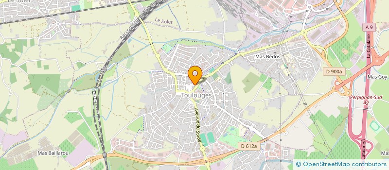 localisation de l'entreprise LOUPETIS C.C. à TOULOUGES