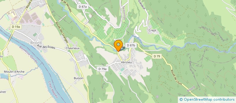 localisation de l'entreprise LOUPEV à BRIORD