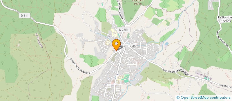 localisation de l'entreprise LOUPIA  MONTARNAUD