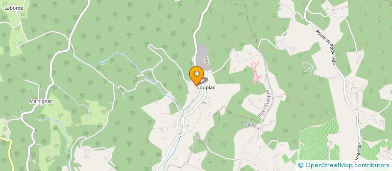 localisation de l'entreprise LOUPIAC MECASPORT à PUY L'EVEQUE