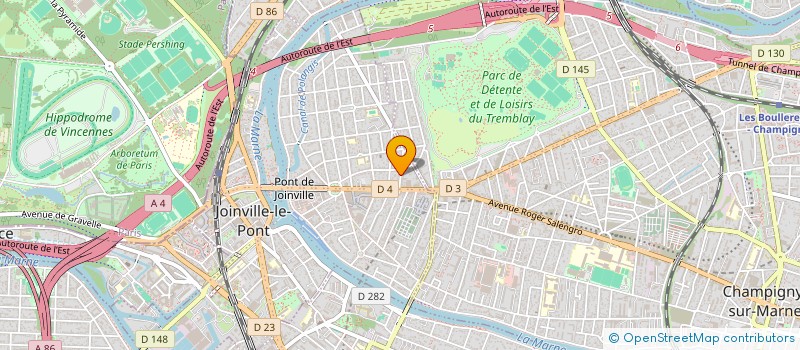 localisation de l'entreprise LOUPIANE à JOINVILLE-LE-PONT