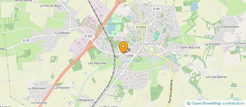 localisation de l'entreprise LOUPIC à LA GARNACHE