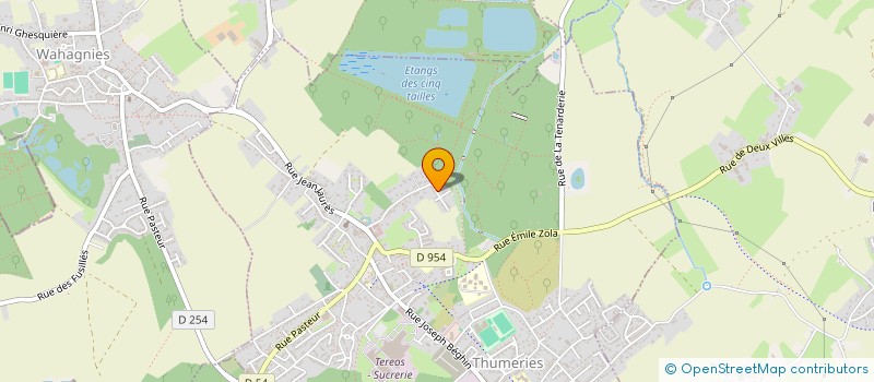 localisation de l'entreprise LOUPIOT  THUMERIES