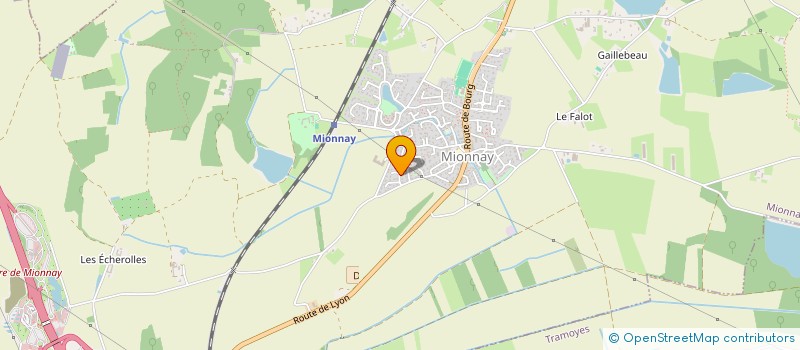 localisation de l'entreprise LOUPIOTE à MIONNAY