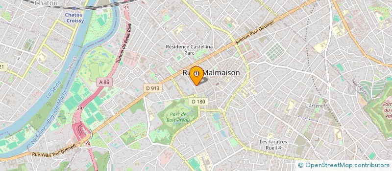 localisation de l'entreprise LOUPOUCO à RUEIL-MALMAISON