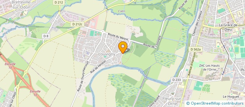 localisation de l'entreprise LOUPY CYCLO  LOUVIGNY