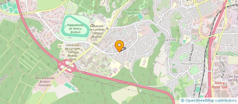 localisation de l'entreprise LOUQUI  VANDUVRE-LES-NANCY