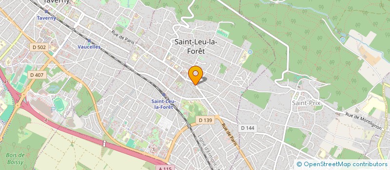 localisation de l'entreprise LOURA  SAINT-LEU-LA-FORET