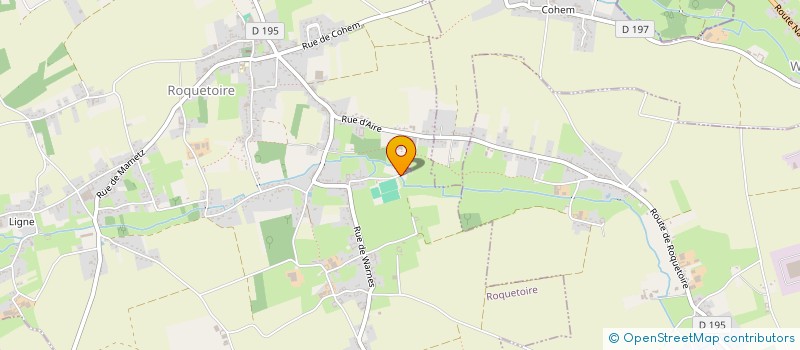 localisation de l'entreprise LOURDEL EVENTS à ROQUETOIRE