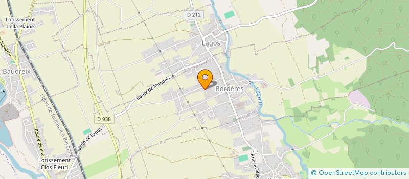 localisation de l'entreprise LOURDES AUTO PRESTIGE (LAP)  BORDERES