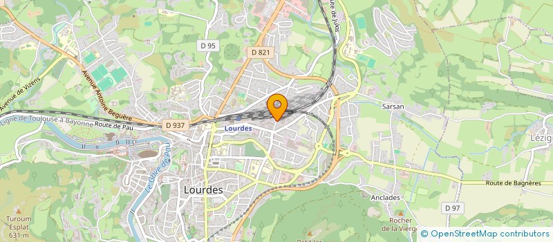 localisation de l'entreprise LOURDES CHANGE à BIARRITZ