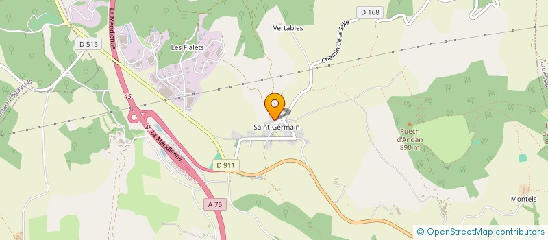 localisation de l'entreprise LOURDOU BATIMENT SARL à MILLAU