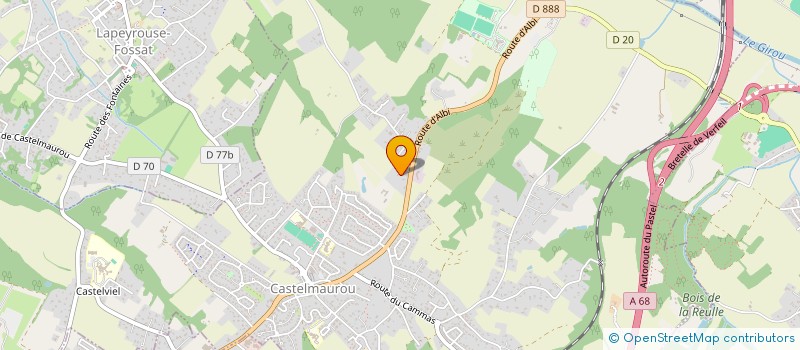 localisation de l'entreprise LOUREAN  ROUFFIAC-TOLOSAN