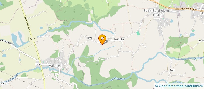 localisation de l'entreprise LOURI  SAINT-BARTHELEMY-LESTRA