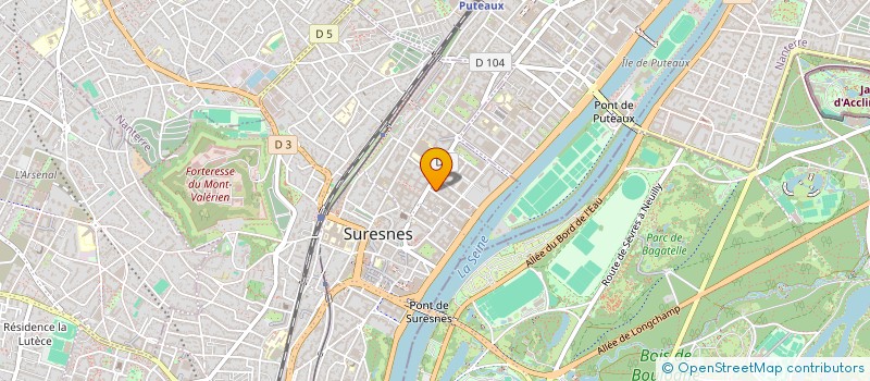 localisation de l'entreprise LOURMEL à SURESNES