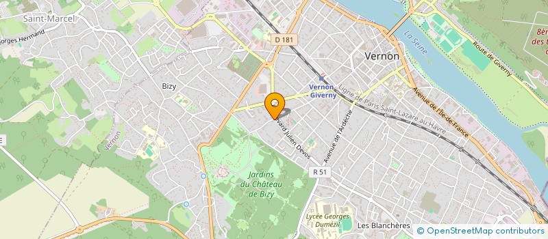 localisation de l'entreprise LOURMEL POUSSIN  PARIS