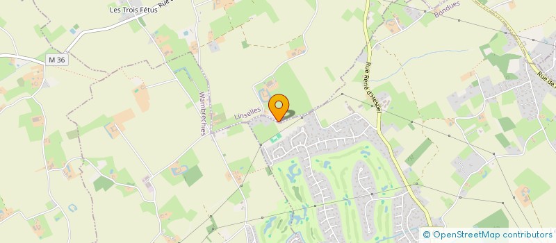 localisation de l'entreprise LOURO  LINSELLES