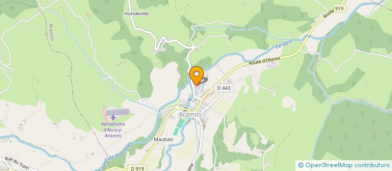 localisation de l'entreprise LOURTAU FORSANS à ARAMITS