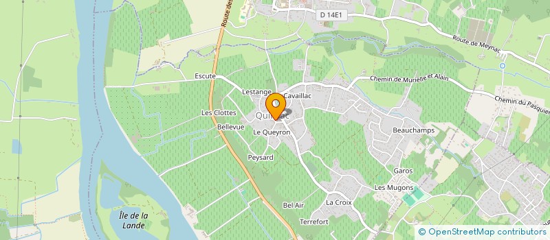 localisation de l'entreprise LOUS BEYSING  QUINSAC