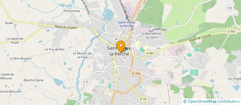 localisation de l'entreprise LOUS BOUERADOURS AREDIENS à SAINT-YRIEIX-LA-PERCHE