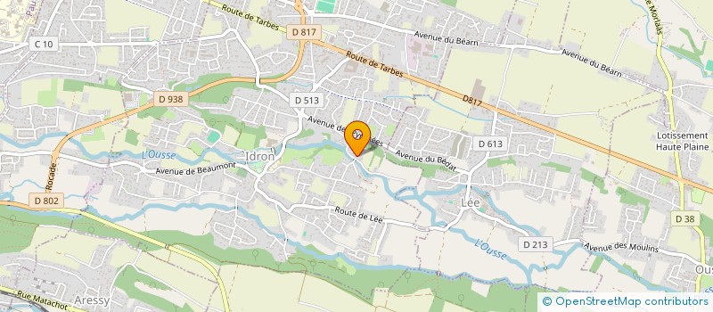 localisation de l'entreprise LOUS CANTAYRES D'IDROU  BIZANOS