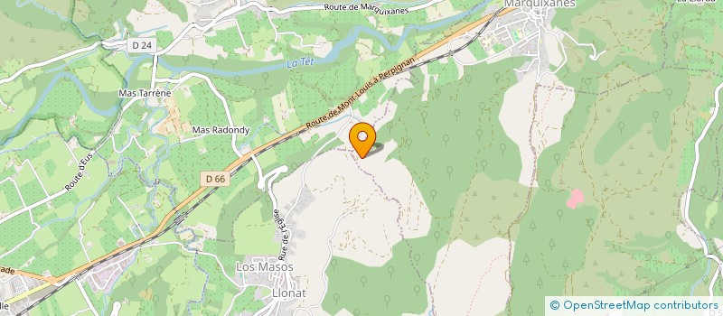 localisation de l'entreprise LOUS CLOTS  MARQUIXANES