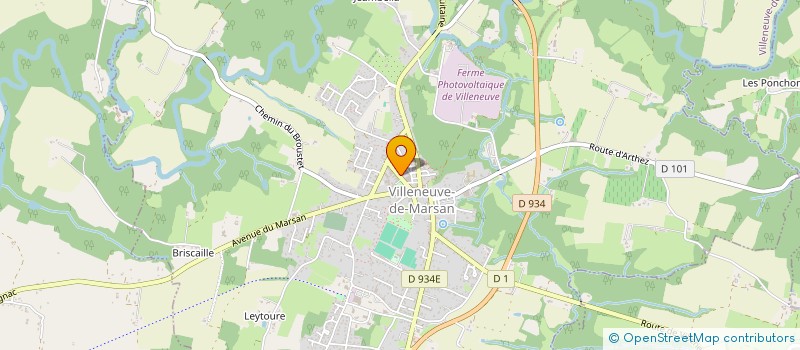 localisation de l'entreprise LOUS PETITS EBBERITS  VILLENEUVE-DE-MARSAN