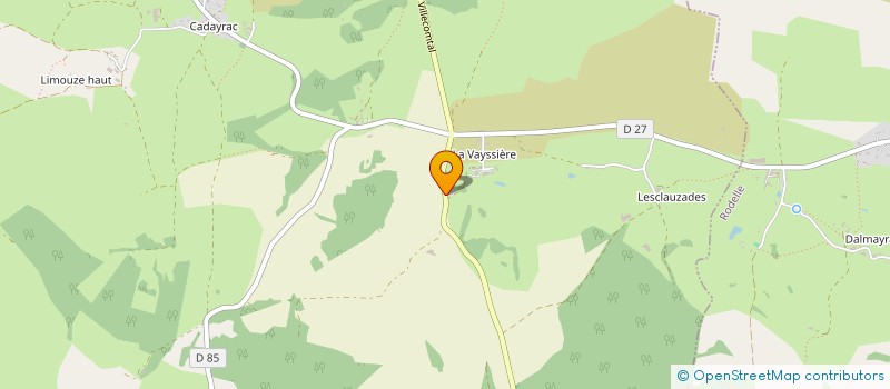 localisation de l'entreprise LOUS TINDOULS  SALLES-LA-SOURCE