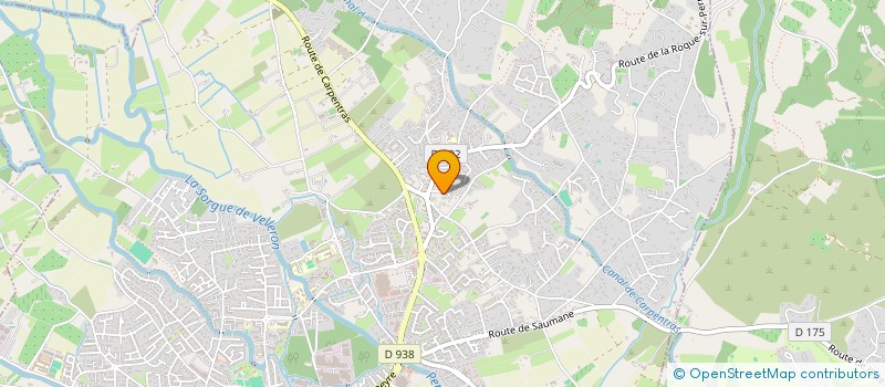 localisation de l'entreprise LOUSACE  L'ISLE-SUR-LA-SORGUE