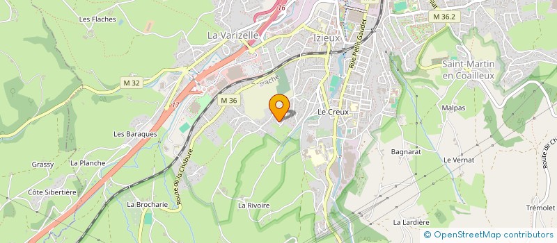 localisation de l'entreprise LOUSAJ  SAINT-CHAMOND