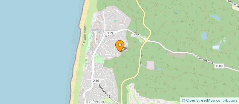 localisation de l'entreprise LOUSHAKA  SEIGNOSSE