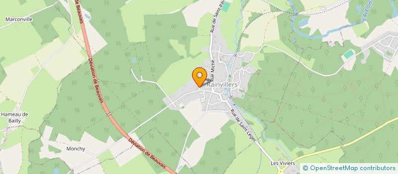 localisation de l'entreprise LOUSIFRED  RAINVILLERS