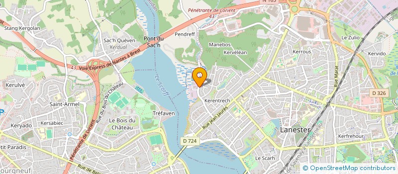 localisation de l'entreprise LOUSIKLAND  LANESTER