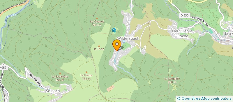 localisation de l'entreprise LOUSINA  WILDERSBACH