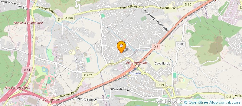 localisation de l'entreprise LOUSSANOUCH à BOUC-BEL-AIR