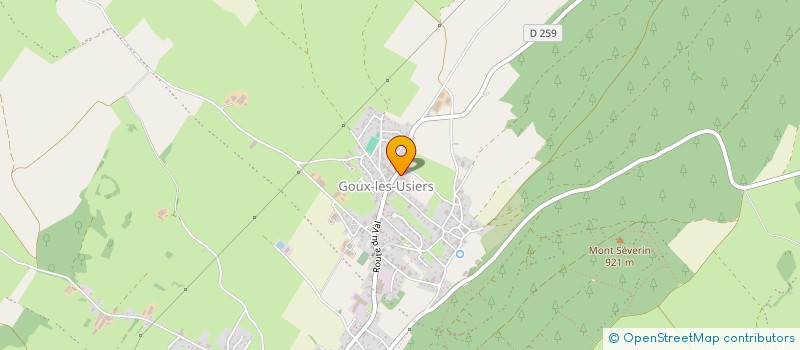 localisation de l'entreprise LOUSTAELE  VAL-D'USIERS