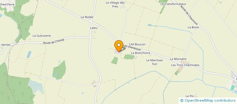 localisation de l'entreprise LOUSTALOT  PONTLEVOY