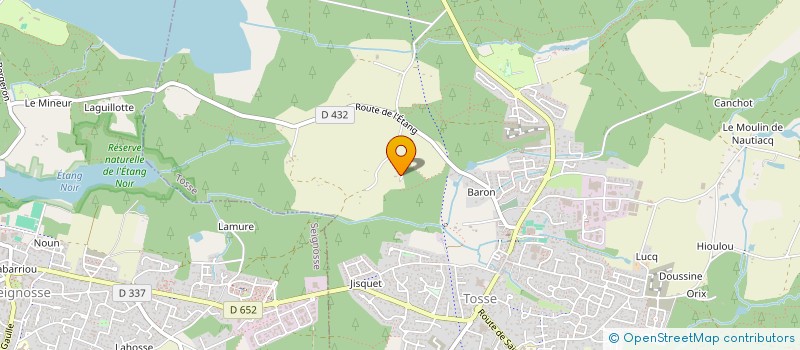 localisation de l'entreprise LOUSTAOU  TOSSE