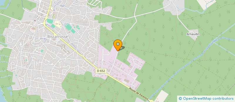localisation de l'entreprise LOUSTAOU  BISCARROSSE