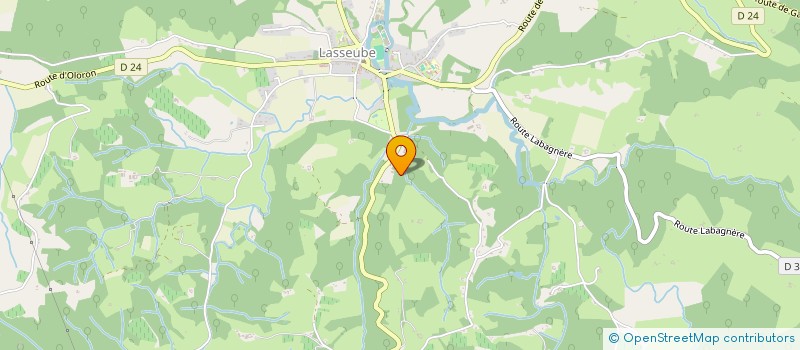 localisation de l'entreprise LOUSTAU à LASSEUBE