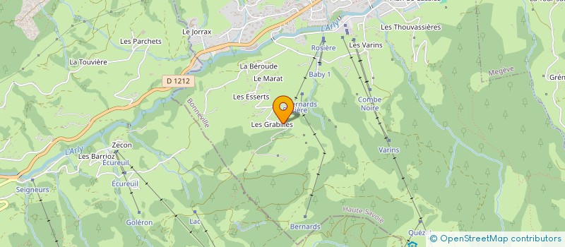 localisation de l'entreprise LOUSTETA  PRAZ-SUR-ARLY