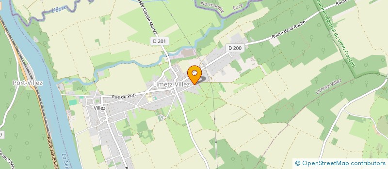 localisation de l'entreprise LOUSTIN  LIMETZ-VILLEZ