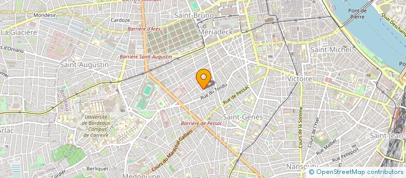 localisation de l'entreprise LOUTHAN  BORDEAUX