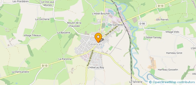 localisation de l'entreprise LOUTHATYB  CERENCES