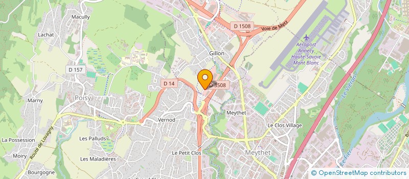 localisation de l'entreprise LOUTI  EPAGNY METZ-TESSY