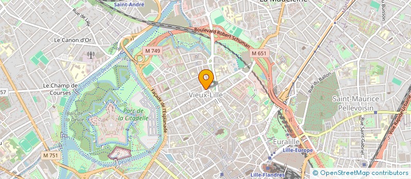 localisation de l'entreprise LOUTIL à LILLE