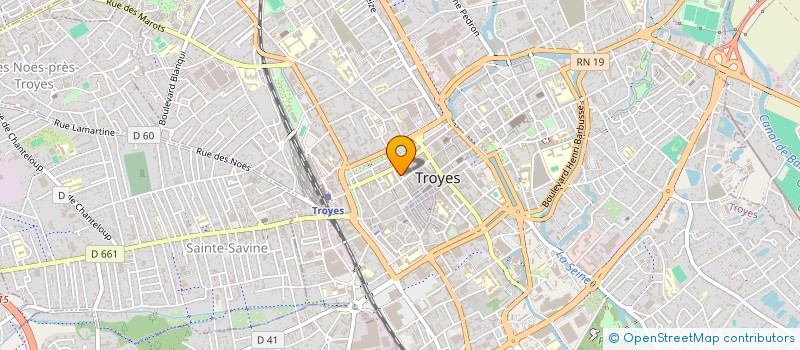 localisation de l'entreprise LOUTIL PRODUCTIONS  TROYES