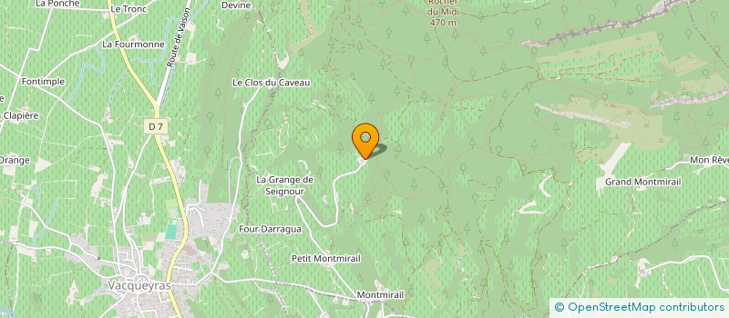 localisation de l'entreprise LOUTOMA  GIGONDAS