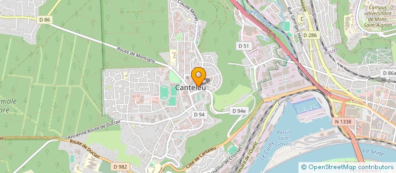 localisation de l'entreprise LOUTOPIA  CANTELEU